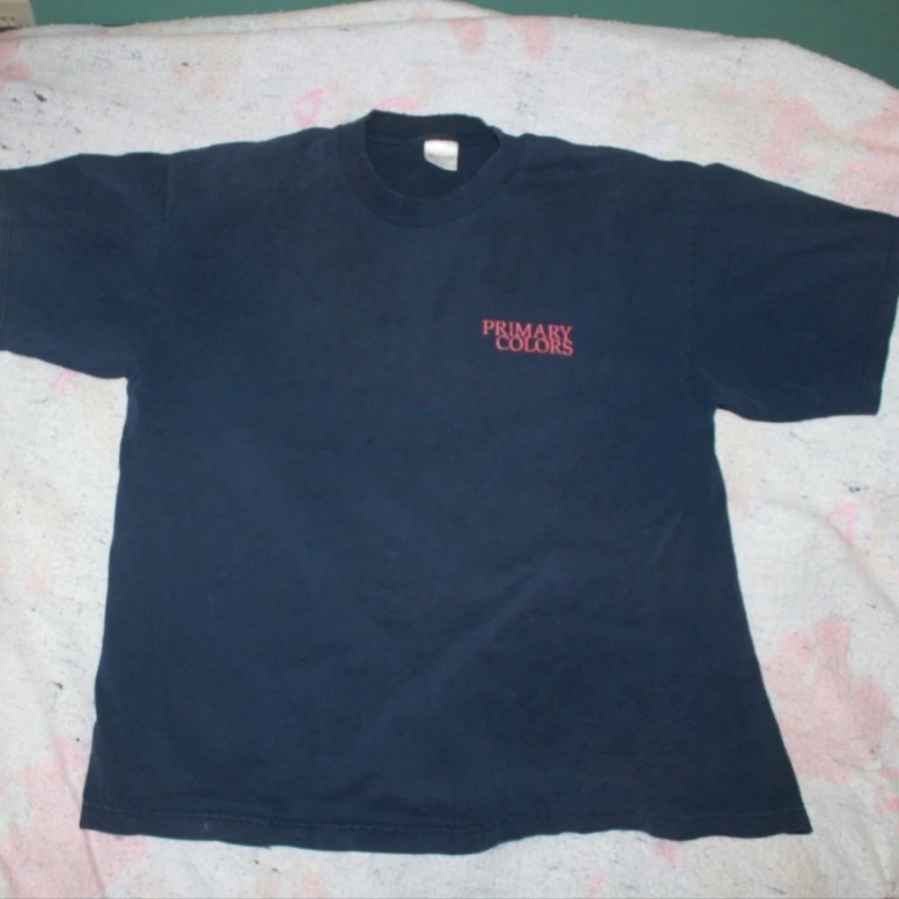 Vintage Murina Men's Blue Primary Colors T-Shirt Size XL